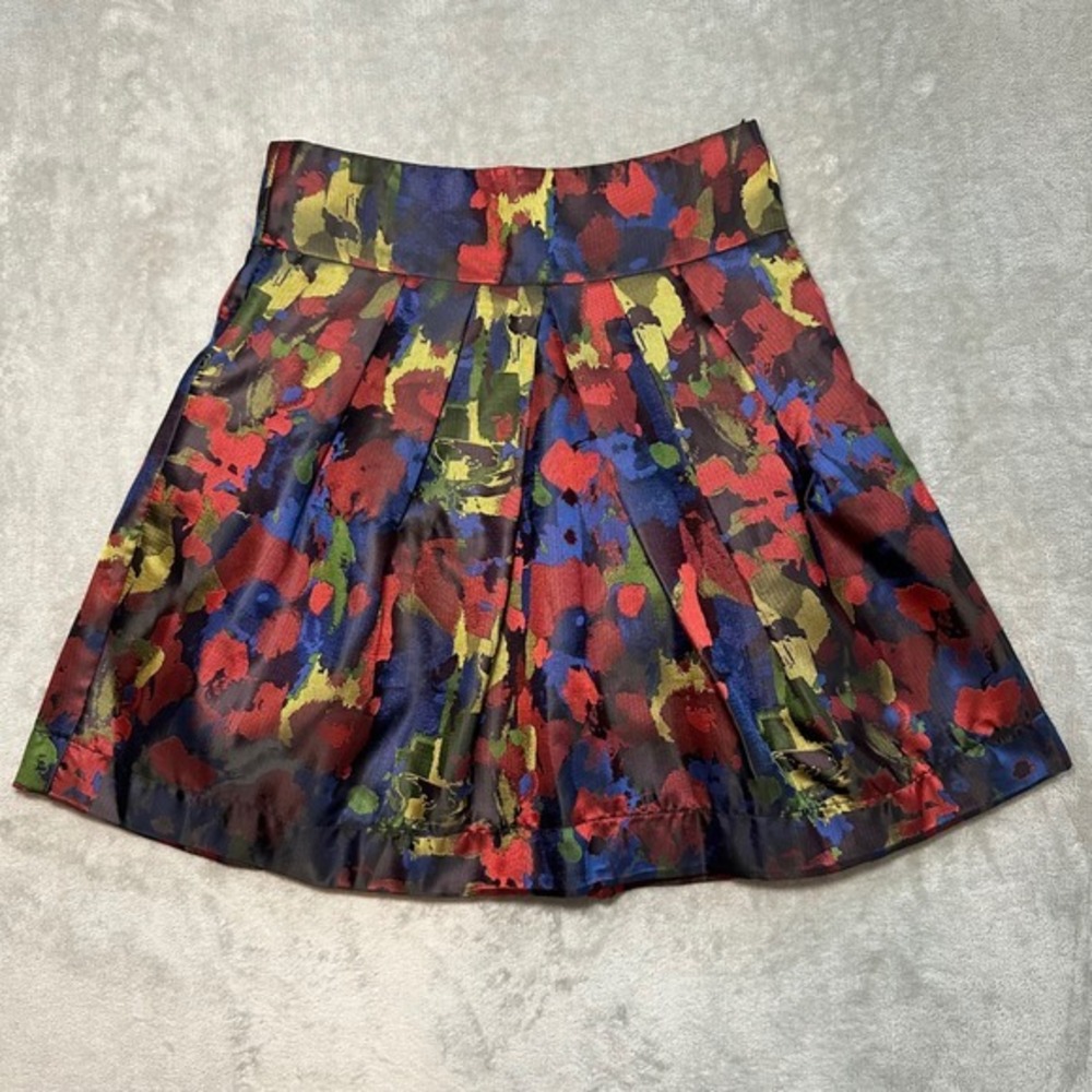 Forever 21 Skirt Women Size‎ S Pleated Mini A-Line Preppy Twee Dark Academia Y2K